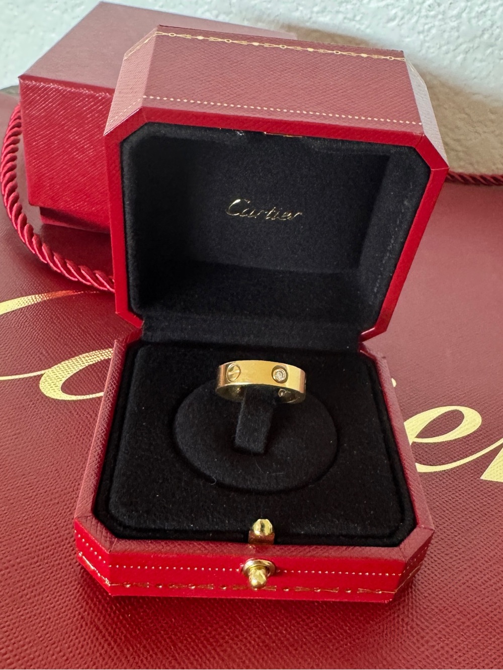 100% authentic Cartier love ring - Picture 5 of 10